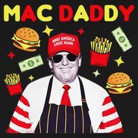Funny Trump Mac Daddy Maga Trump Fries Women's Hoodie thumb 2