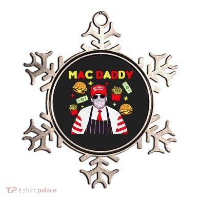 Funny Trump Mac Daddy Maga Trump Fries Ornament