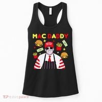 Funny Trump Mac Daddy Maga Trump Fries Women's Tank Top thumb 0
