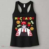 Funny Trump Mac Daddy Maga Trump Fries Women's Tank Top thumb 3