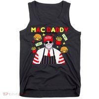 Funny Trump Mac Daddy Maga Trump Fries Tank Top thumb 0