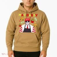 Funny Trump Mac Daddy Maga Trump Fries Hoodie thumb 2