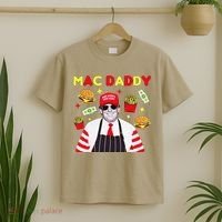Funny Trump Mac Daddy Maga Trump Fries T-Shirt thumb 2
