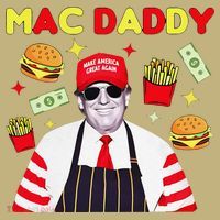 Funny Trump Mac Daddy Maga Trump Fries Kids T-Shirt thumb 2