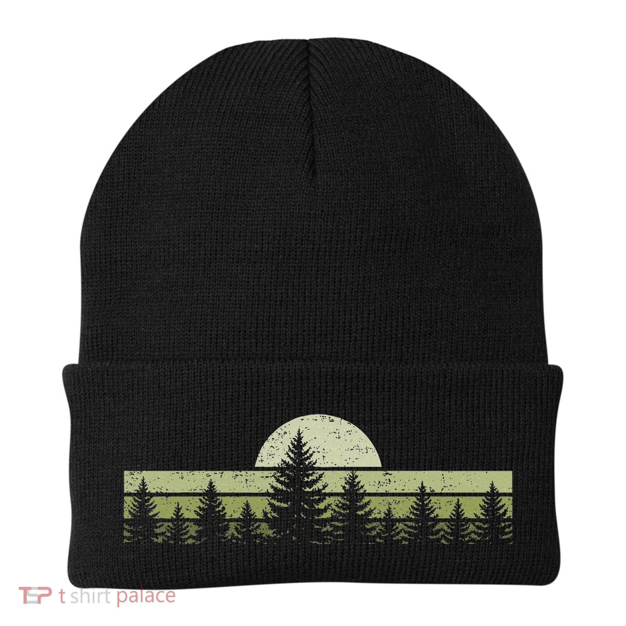 Forest Trees Nature Outdoors Beanie