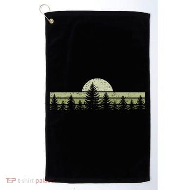 Forest Trees Nature Outdoors Golf Towel