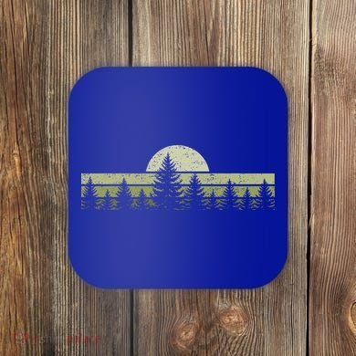 Forest Trees Nature Outdoors Coaster