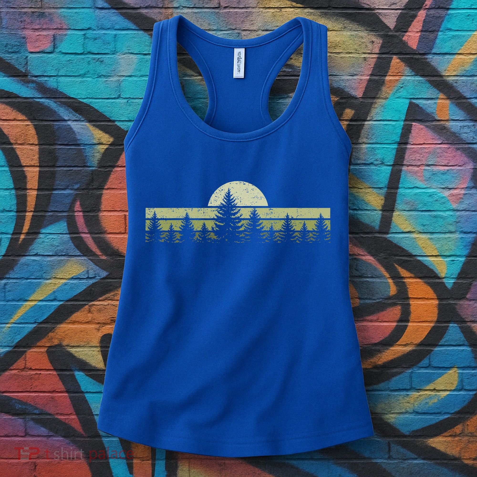 Forest Trees Nature Outdoors Women's Tank Top