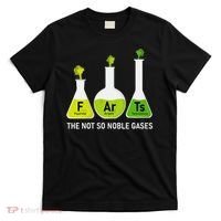 Farts The Not So Noble Gases Funny Chemistry T-Shirt thumb 0