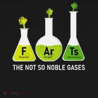 Farts The Not So Noble Gases Funny Chemistry Women's Hoodie thumb 2