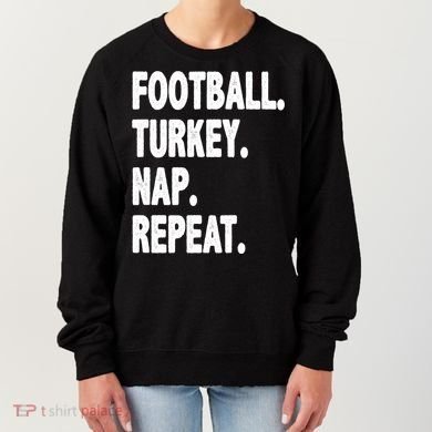 Football Turkey Nap Repeat Women's Sweatshirt