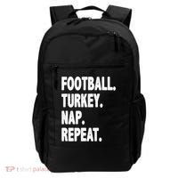 Football Turkey Nap Repeat Backpack thumb 0