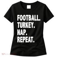 Football Turkey Nap Repeat Women's T-Shirt thumb 0
