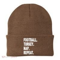 Football Turkey Nap Repeat Beanie thumb 0