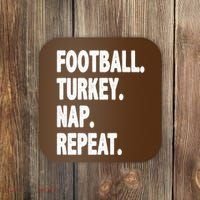 Football Turkey Nap Repeat Coaster thumb 0
