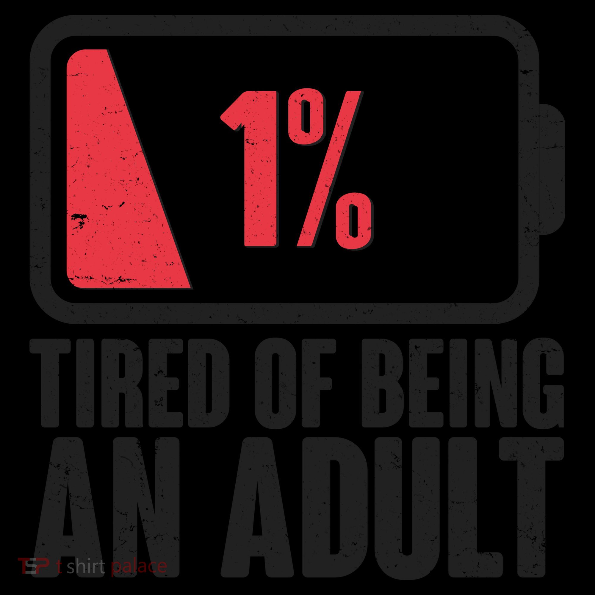 Funny Tired Of Being An Adult Low Battery Coffee Mug