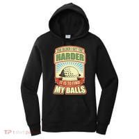 Funny The Older I Get The Harder It Is To Find My Balls Golfing Women's Hoodie thumb 0