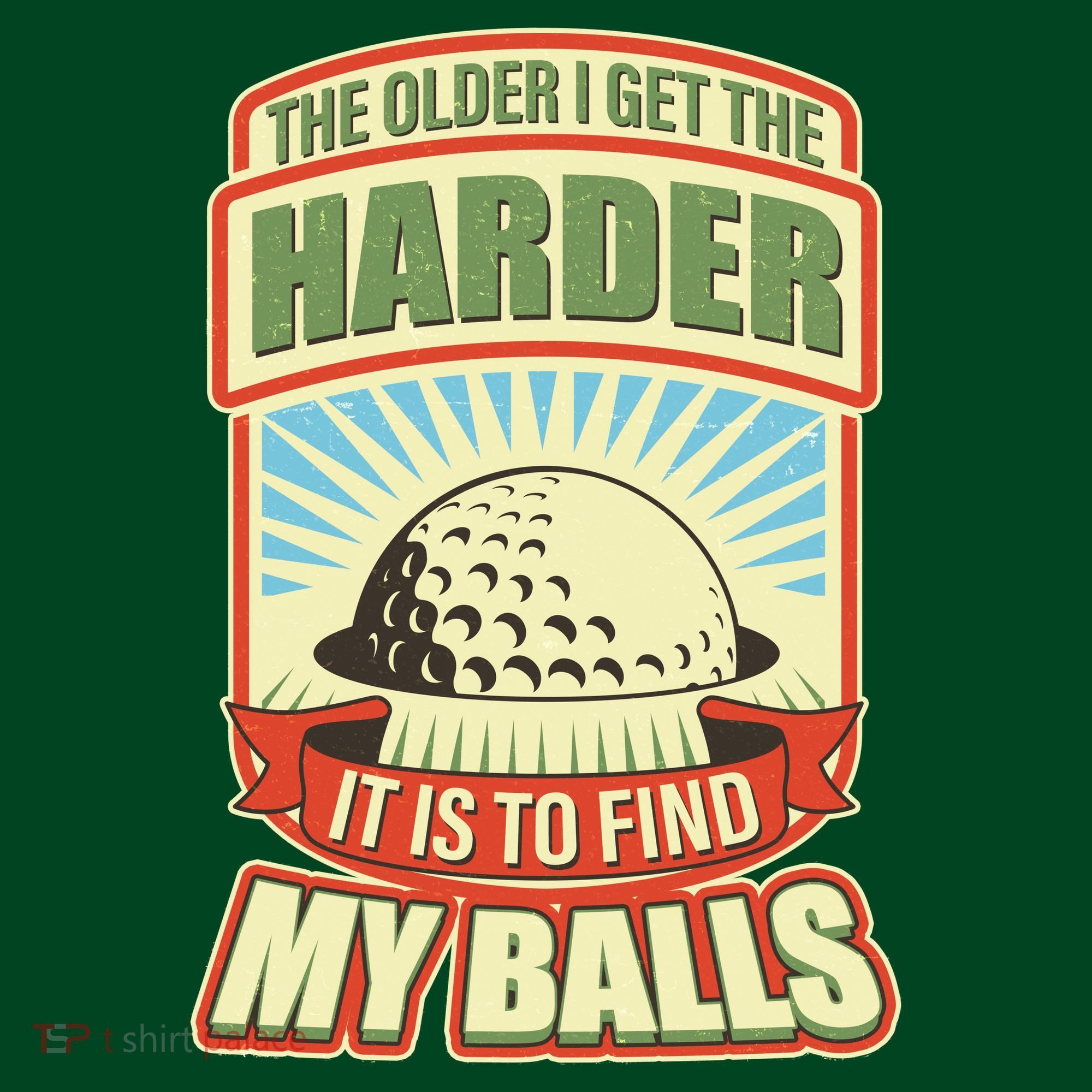 Funny The Older I Get The Harder It Is To Find My Balls Golfing Mousepad