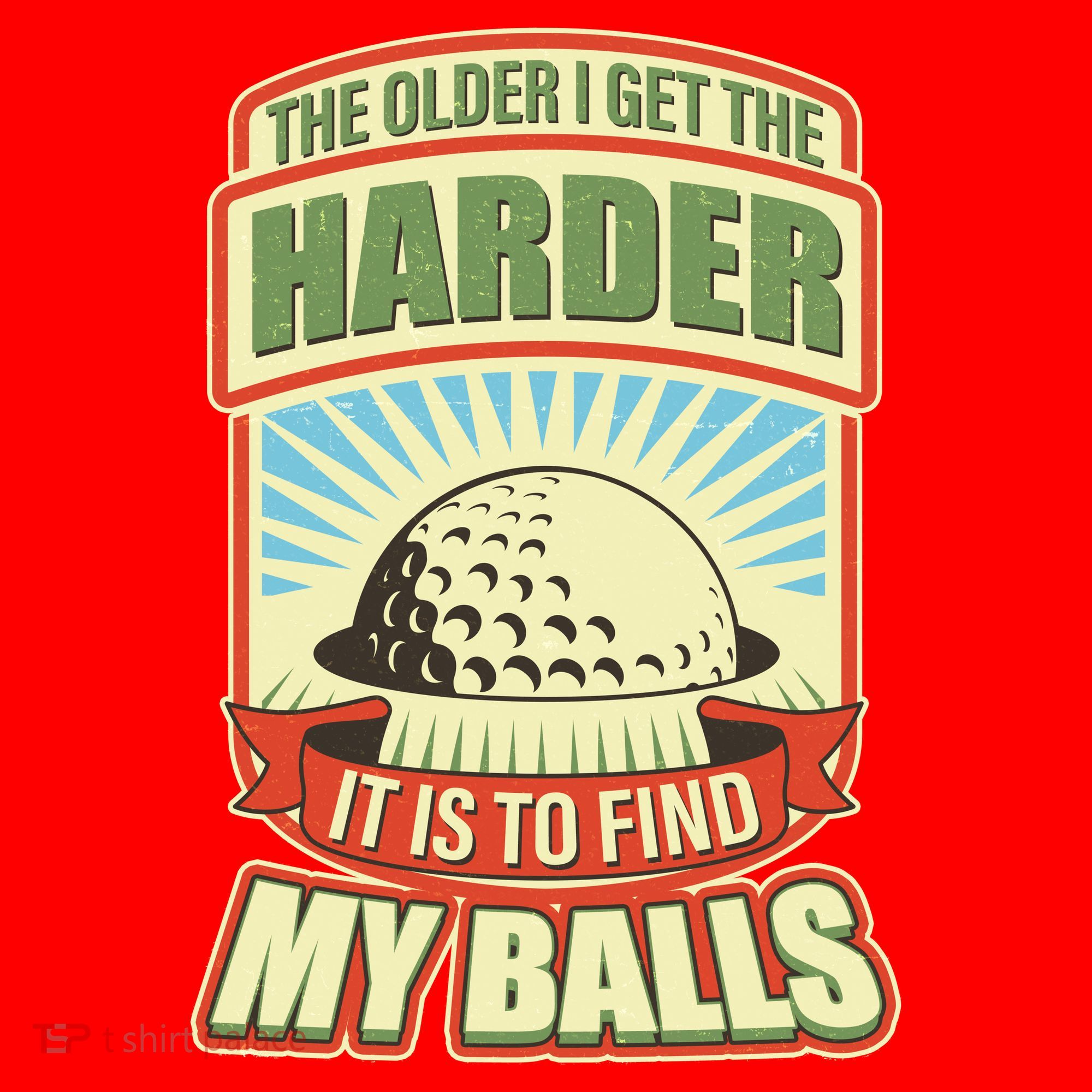 Funny The Older I Get The Harder It Is To Find My Balls Golfing Santa Hat