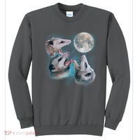 Funny Three Opossum Moon Sweatshirt thumb 0
