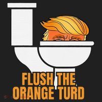 Flush The Orange Turd TrumpS Lawyer Called Him Beanie thumb 2
