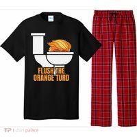 Flush The Orange Turd TrumpS Lawyer Called Him Pajama Set thumb 0