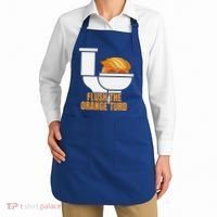 Flush The Orange Turd TrumpS Lawyer Called Him Apron thumb 2