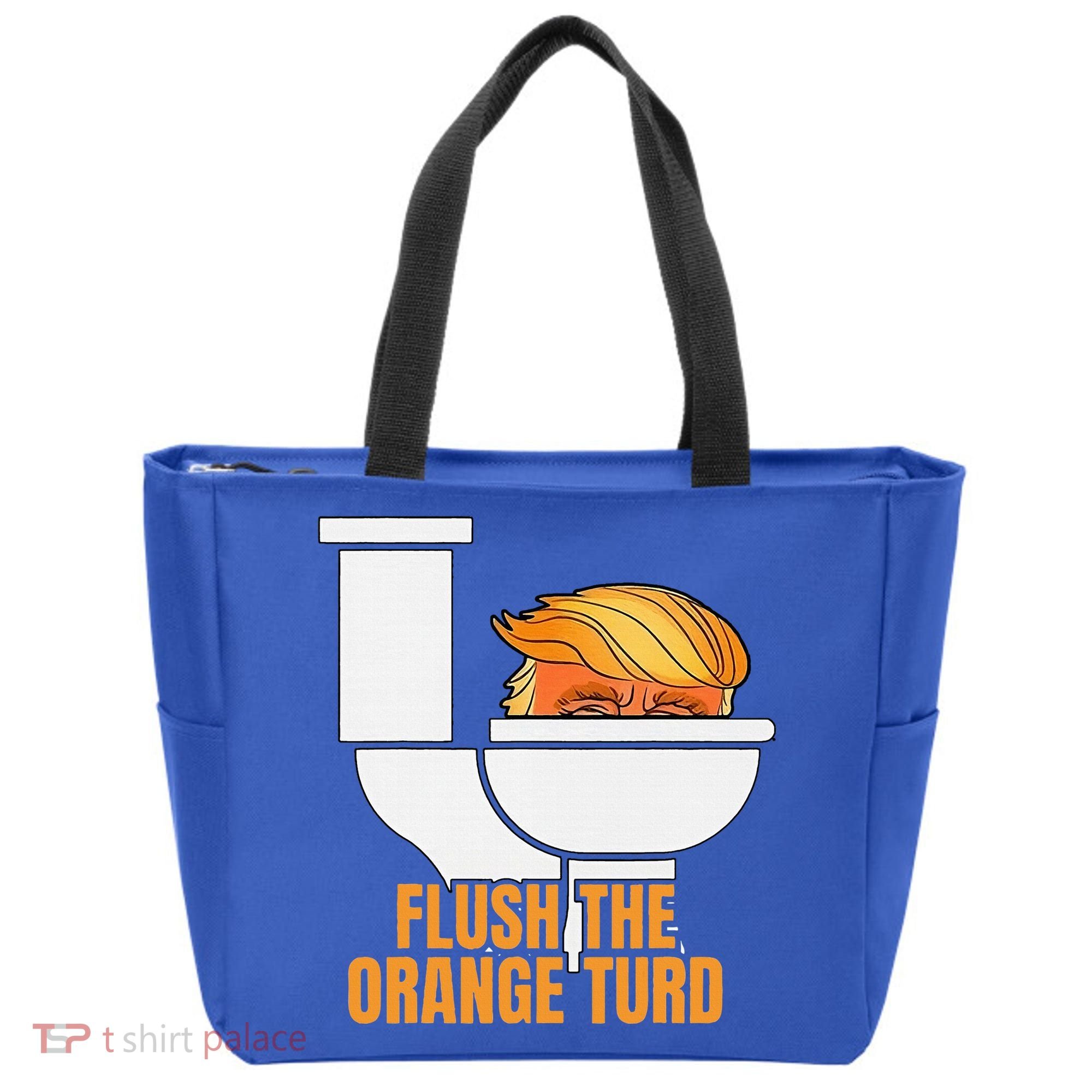 Flush The Orange Turd TrumpS Lawyer Called Him Tote Bag