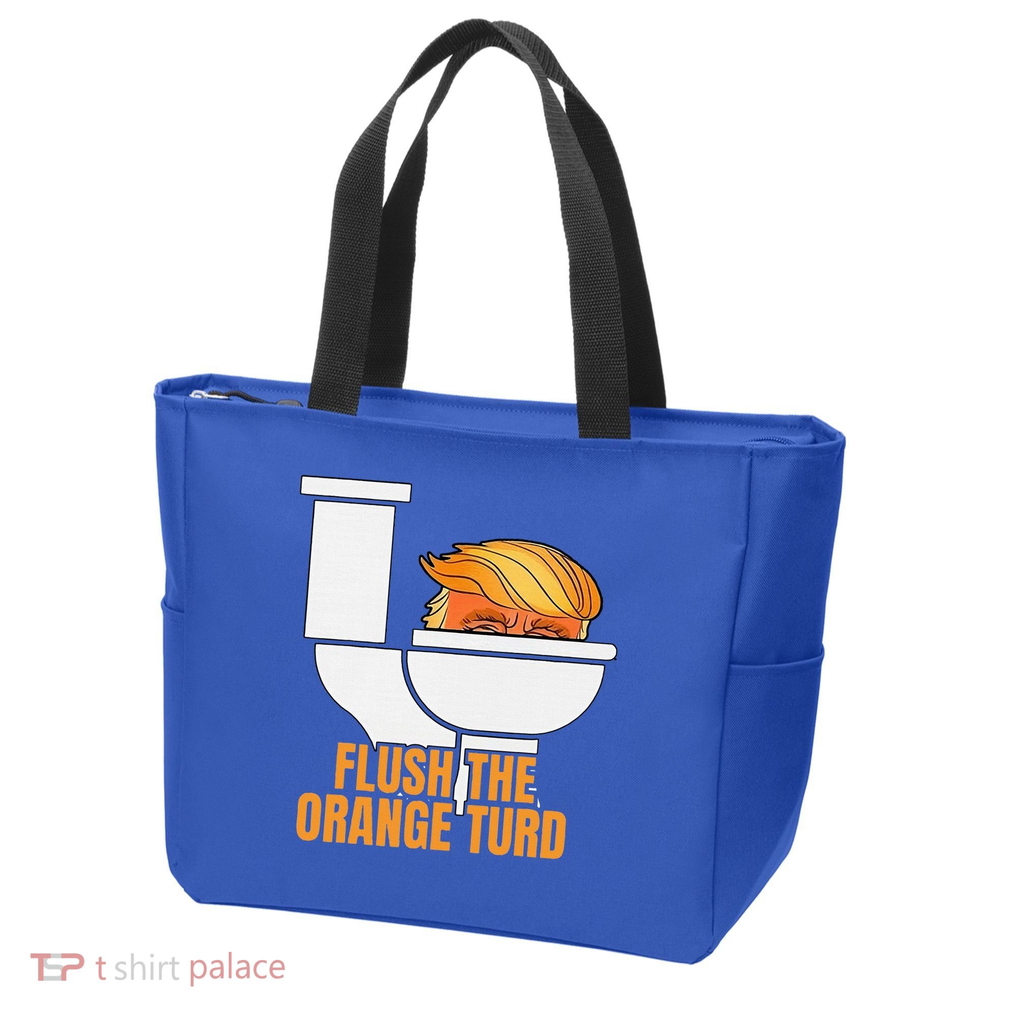 Flush The Orange Turd TrumpS Lawyer Called Him Tote Bag