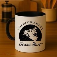Funny Tattoo Outfit For A Tattoo Artist Cool Gift Coffee Mug thumb 4