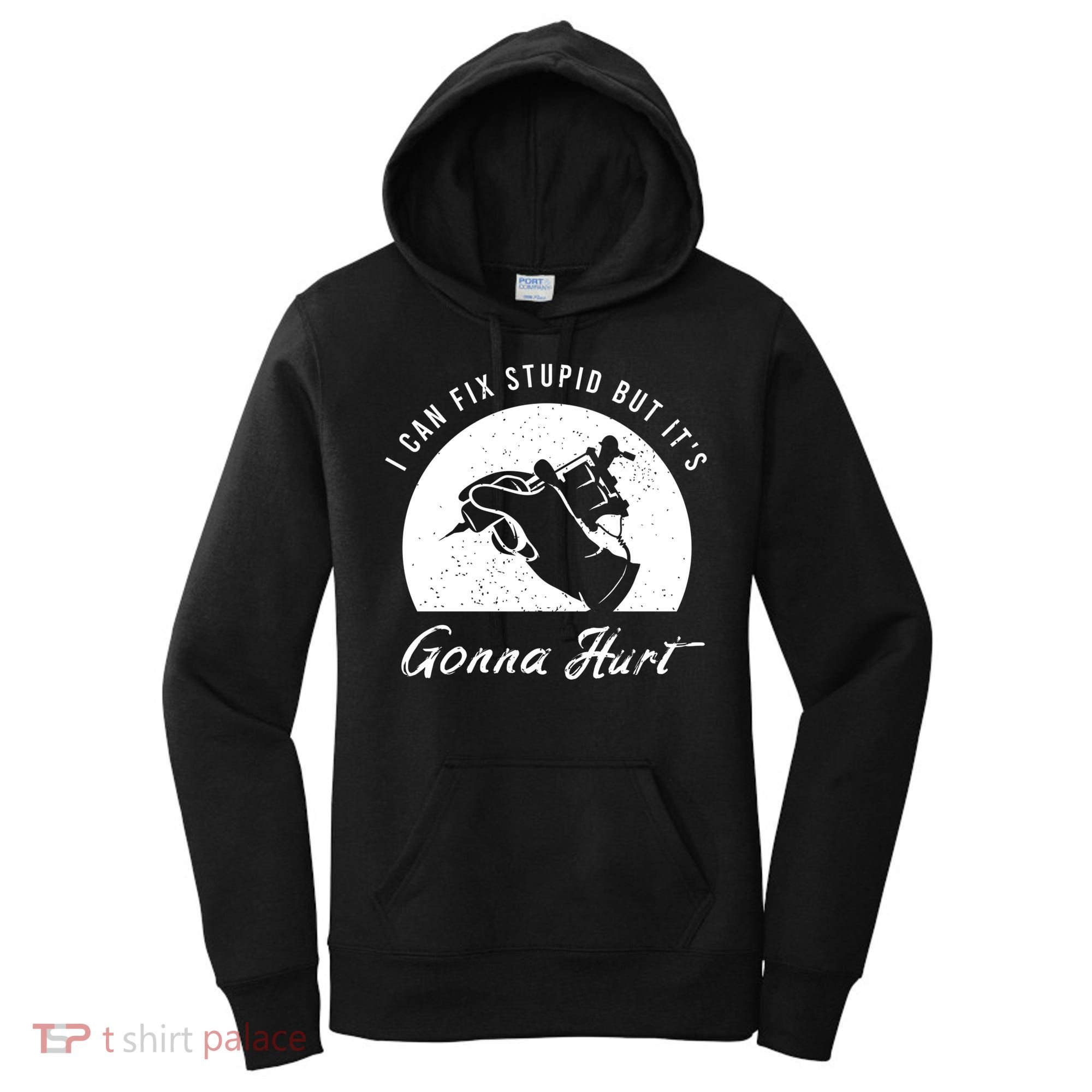Funny Tattoo Outfit For A Tattoo Artist Cool Gift Women's Hoodie