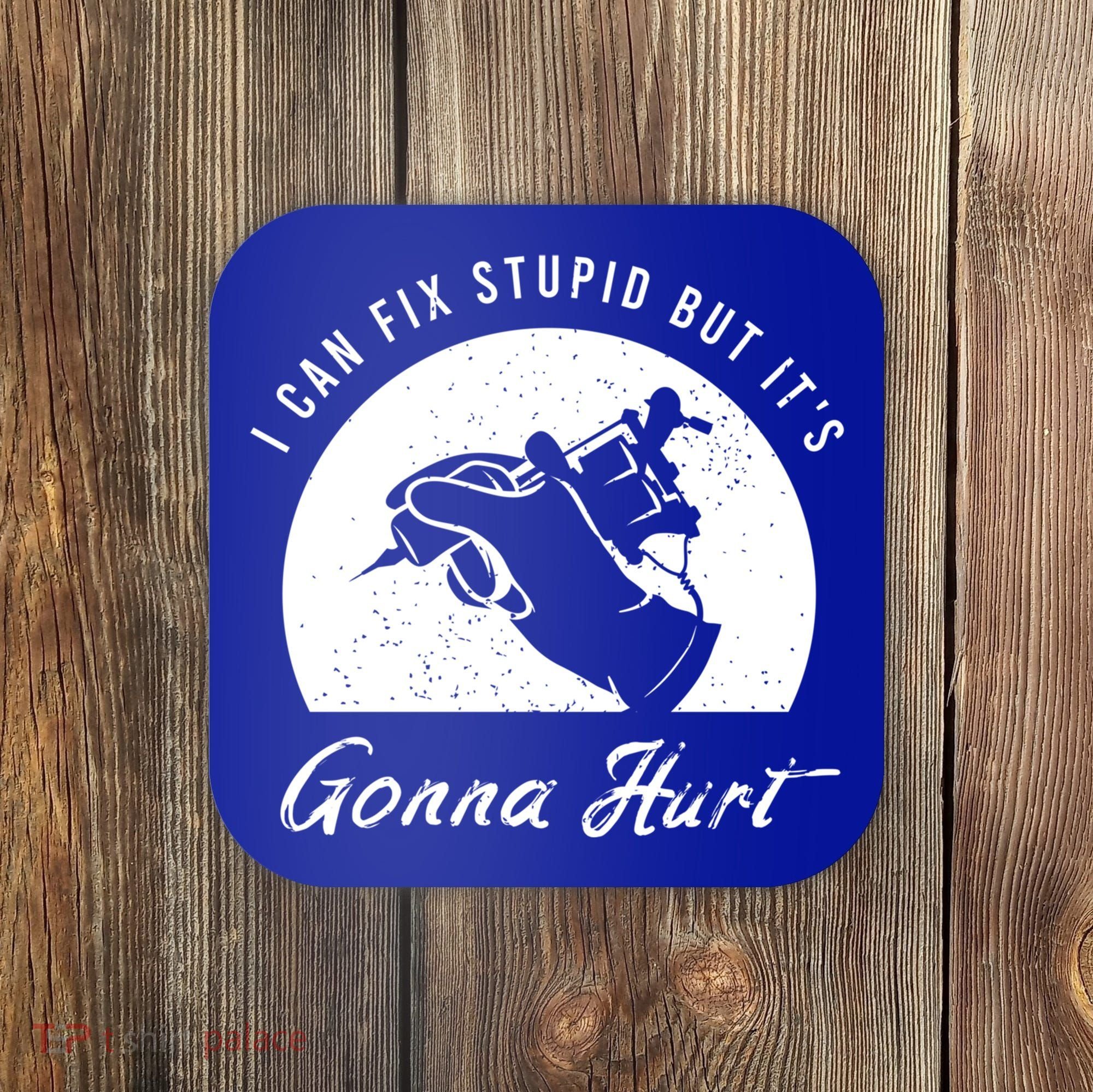 Funny Tattoo Outfit For A Tattoo Artist Cool Gift Coaster