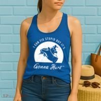 Funny Tattoo Outfit For A Tattoo Artist Cool Gift Women's Tank Top thumb 2