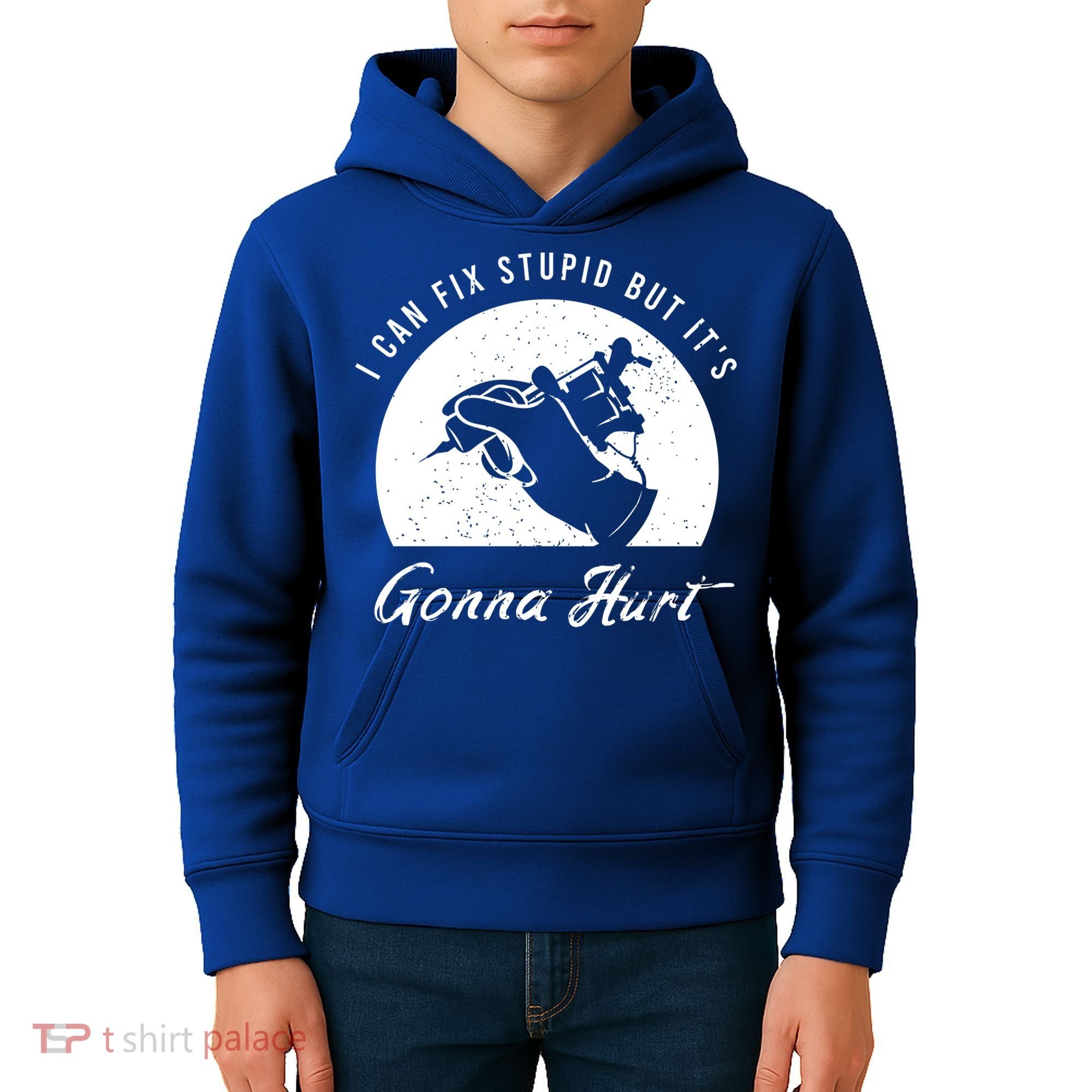 Funny Tattoo Outfit For A Tattoo Artist Cool Gift Kids Hoodie