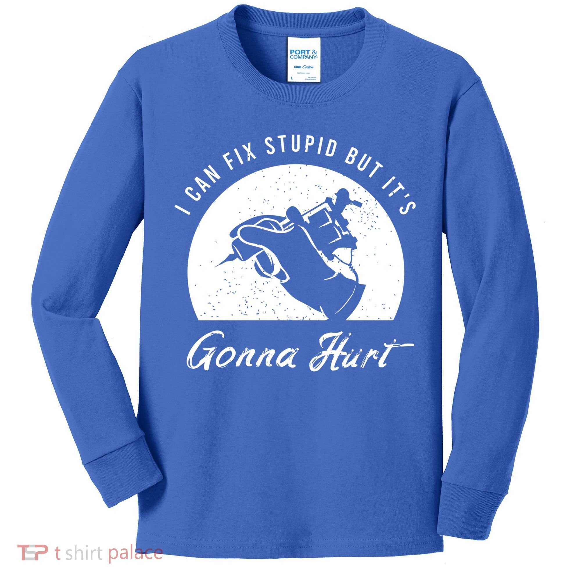 Funny Tattoo Outfit For A Tattoo Artist Cool Gift Kids Long Sleeve Shirt
