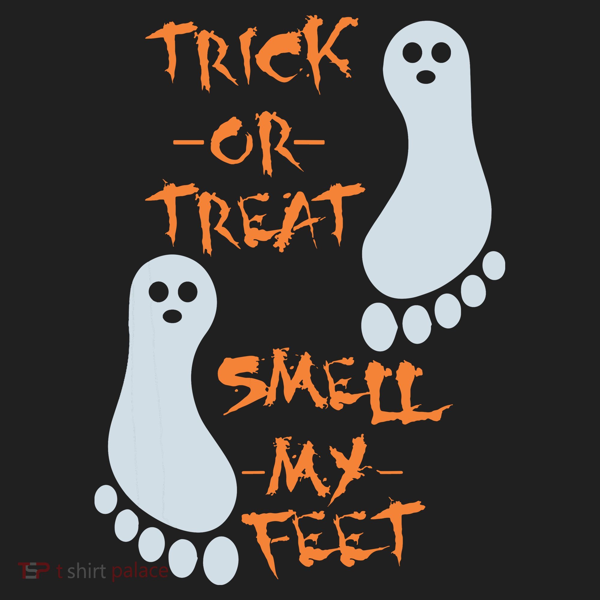 Funny Trick Or Treat Smell My Feet Halloween Women's Sweatshirt