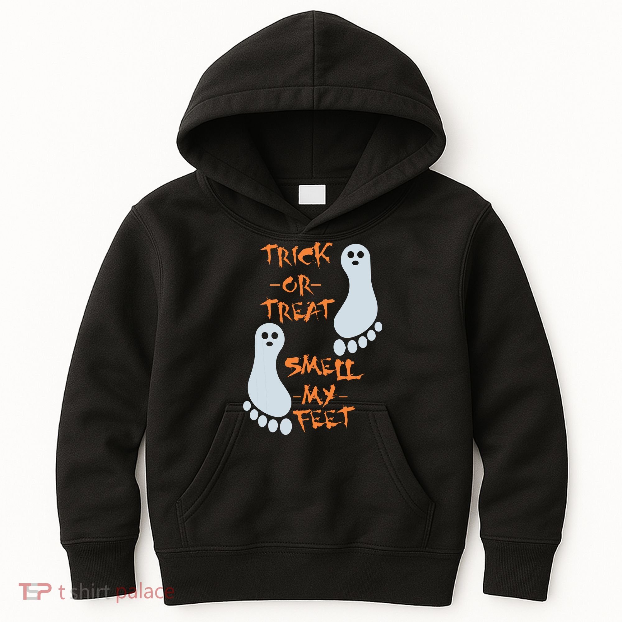 Funny Trick Or Treat Smell My Feet Halloween Kids Hoodie