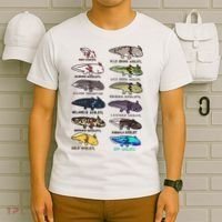 Funny Type Of Axolotls Funny Axolotl Lovers  T-Shirt thumb 6