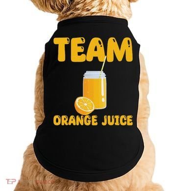 Funny Team Orange Juice Apparel Oranges Doggie Tank