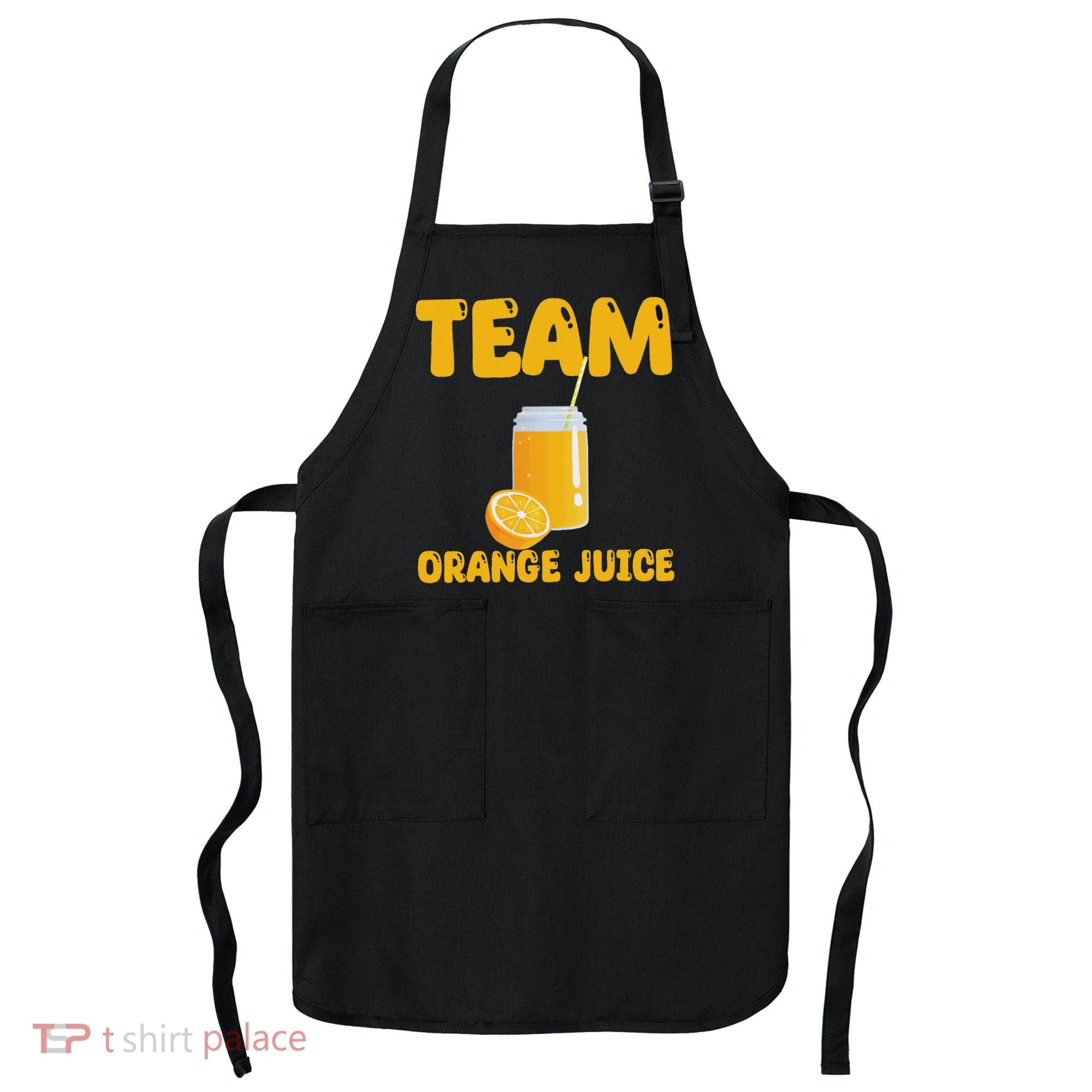 Funny Team Orange Juice Apparel Oranges Apron