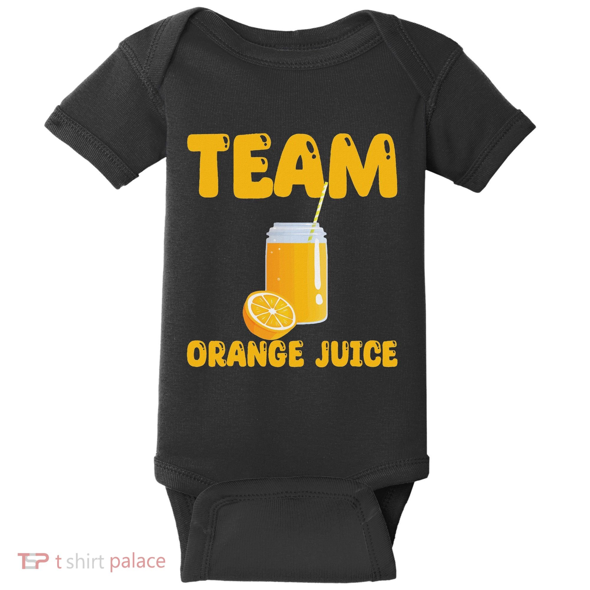 Funny Team Orange Juice Apparel Oranges Baby Bodysuit