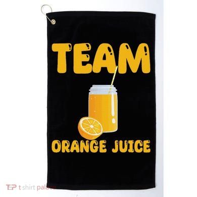 Funny Team Orange Juice Apparel Oranges Golf Towel