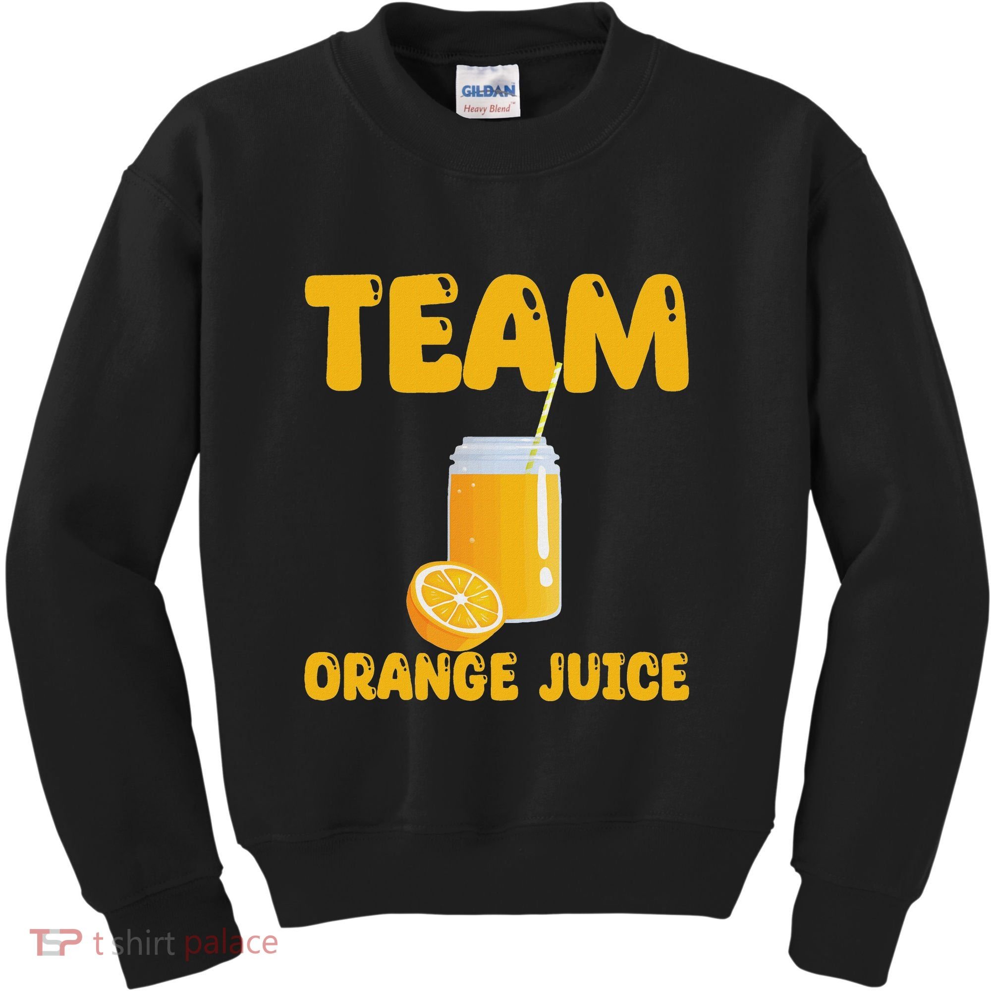 Funny Team Orange Juice Apparel Oranges Kids Sweatshirt