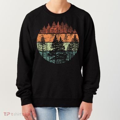 Forest Trees Outdoors Nature Women's Sweatshirt