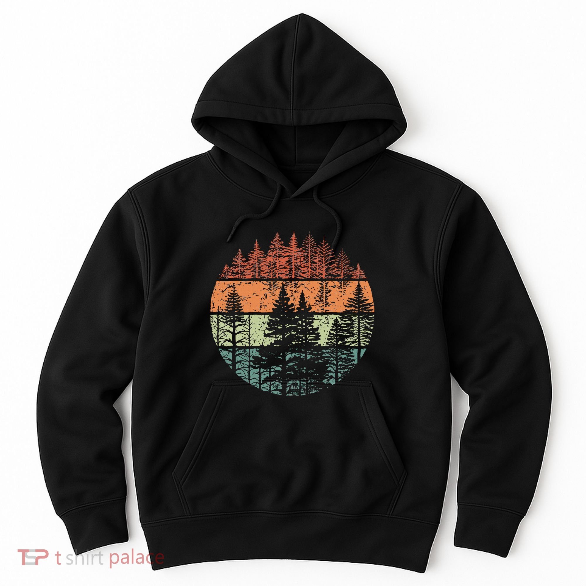 Forest Trees Outdoors Nature Hoodie