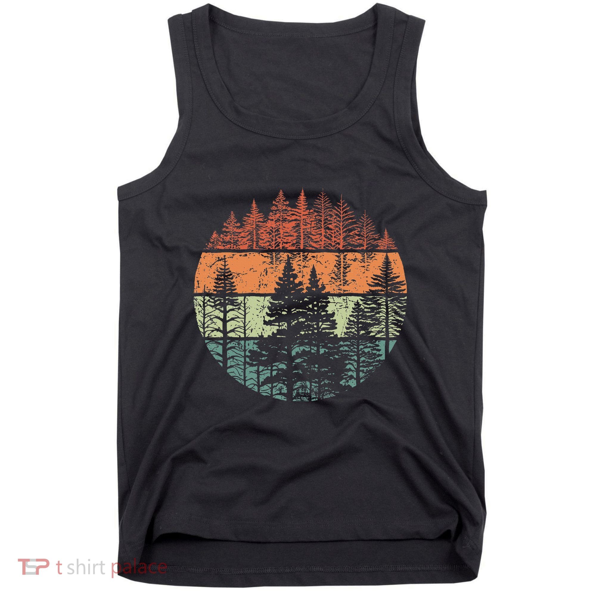 Forest Trees Outdoors Nature Tank Top