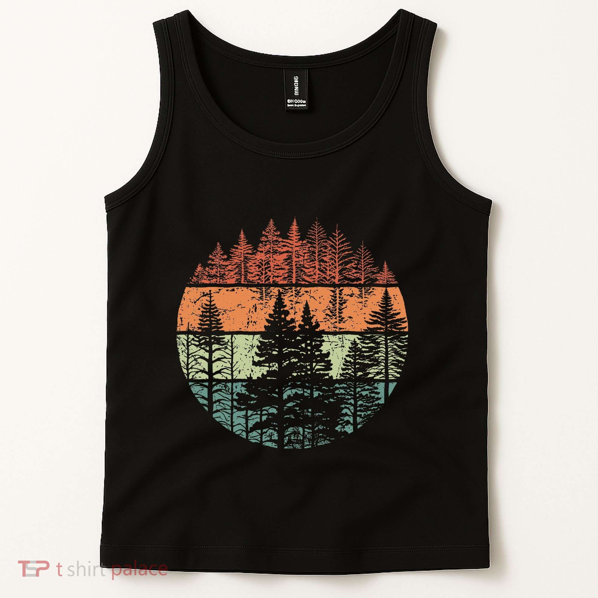 Forest Trees Outdoors Nature Tank Top