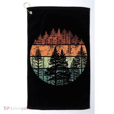 Forest Trees Outdoors Nature Golf Towel