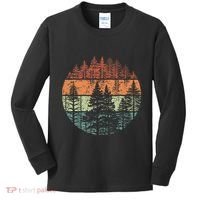 Forest Trees Outdoors Nature Kids Long Sleeve Shirt thumb 0