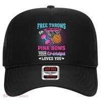 Free Throws Or Pink Bows Your Grandpa Loves You Gender Hat thumb 0